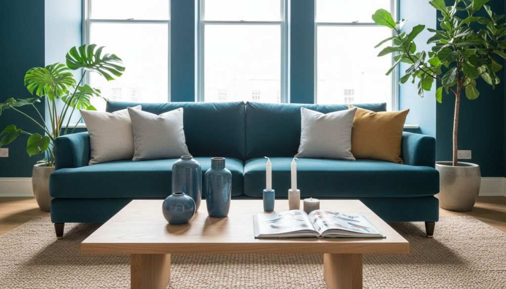 Découvrez l'origine, la signification et les astuces pour utiliser le bleu canard en décoration afin d'apporter élégance et profondeur à votre intérieur.