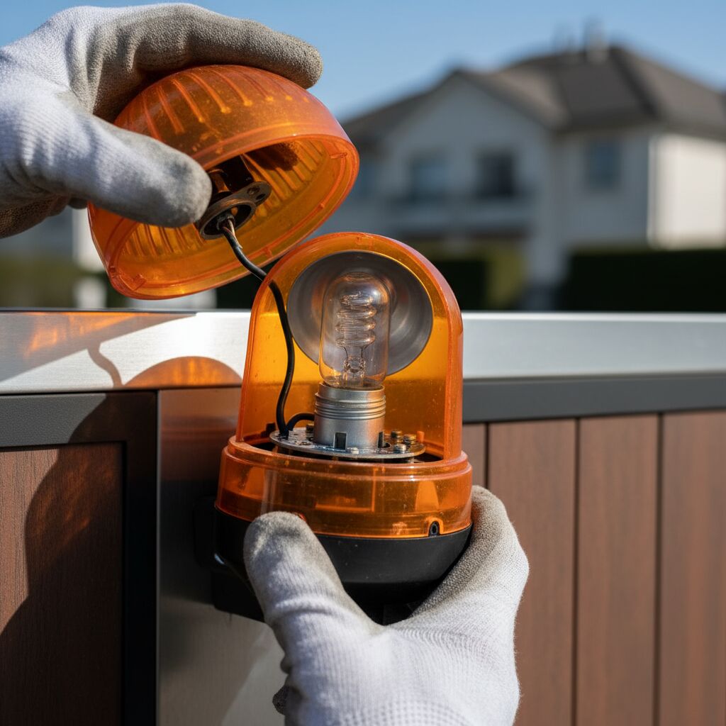 Découvrez comment changer facilement l'ampoule du gyrophare de votre portail Nice grâce à notre guide étape par étape, pour garantir la sécurité et le bon fonctionnement de votre installation.