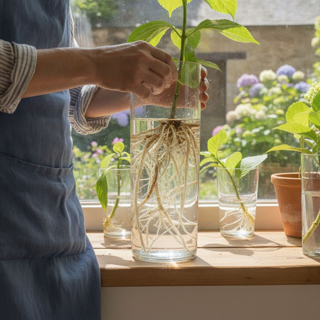 Découvrez comment bouturer un hortensia dans l'eau facilement grâce à notre guide étape par étape pour réussir vos boutures et faire pousser de nouveaux plants.