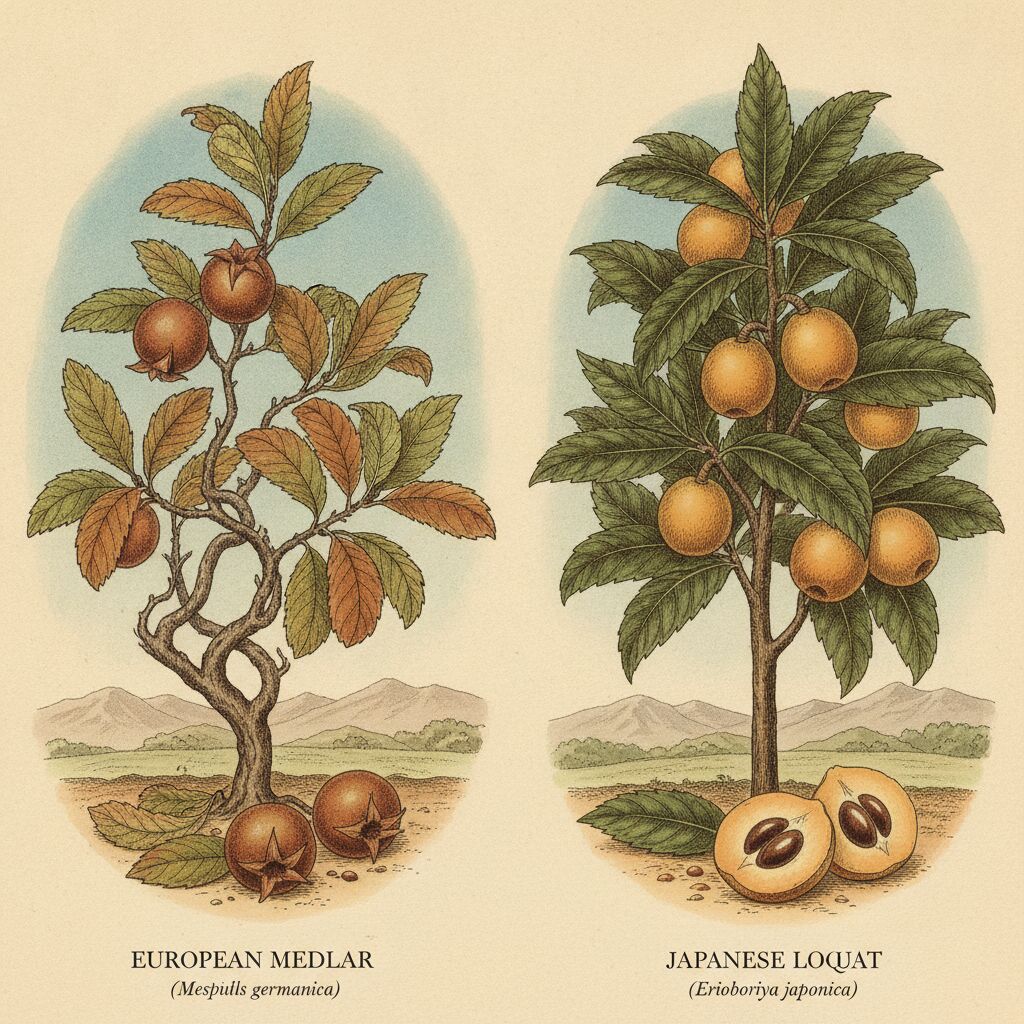 Découvrez les différences entre le néflier et le néflier du Japon, leurs caractéristiques, origines et utilisations dans ce guide complet.