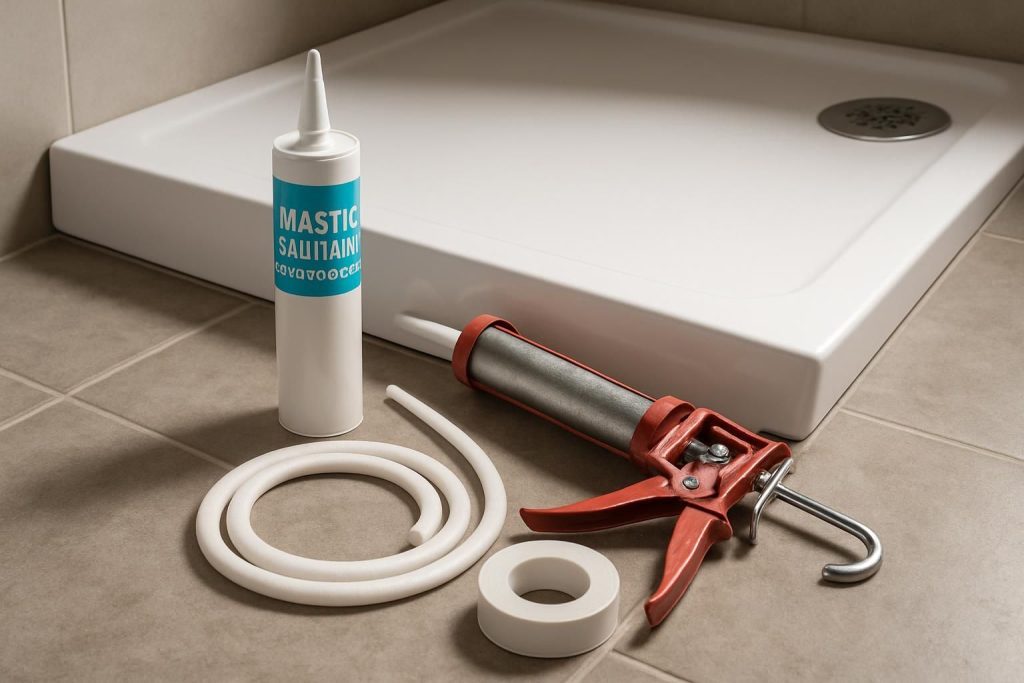 Découvrez des astuces efficaces pour combler l'espace entre le receveur de douche et le sol, garantissant une installation étanche et esthétique.