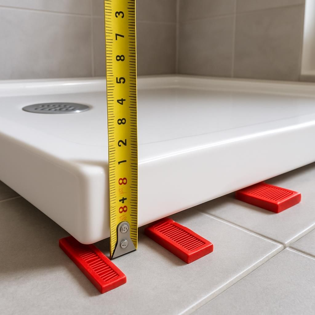 Découvrez comment combler efficacement l'espace entre le receveur de douche et le sol pour éviter les infiltrations d'eau et assurer une finition parfaite.