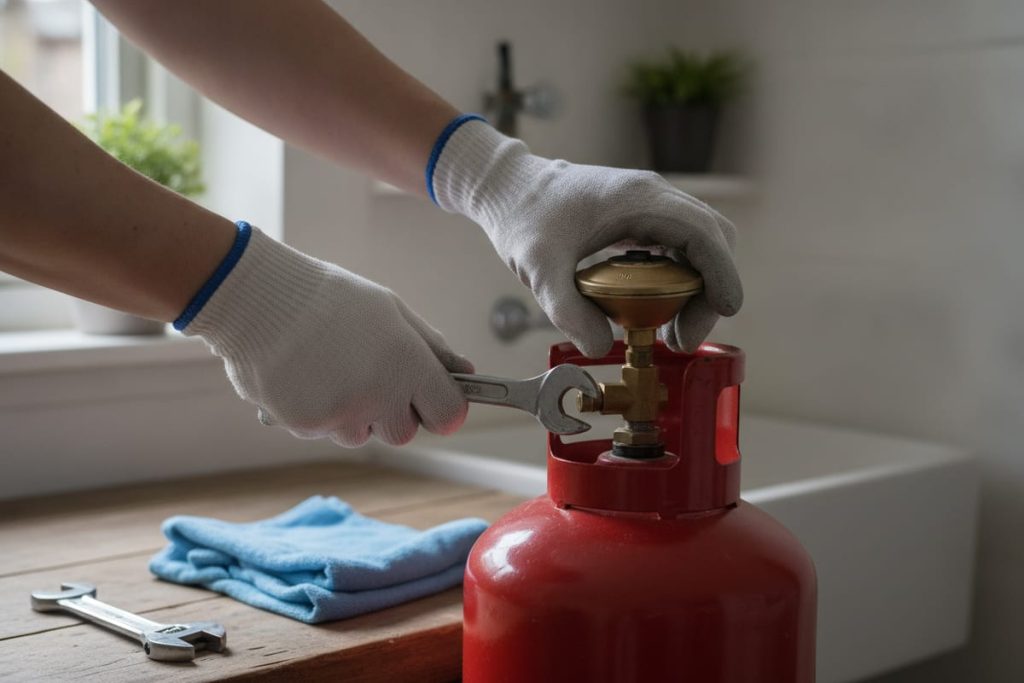 Enlever détendeur gaz : méthode simple et sécurisée