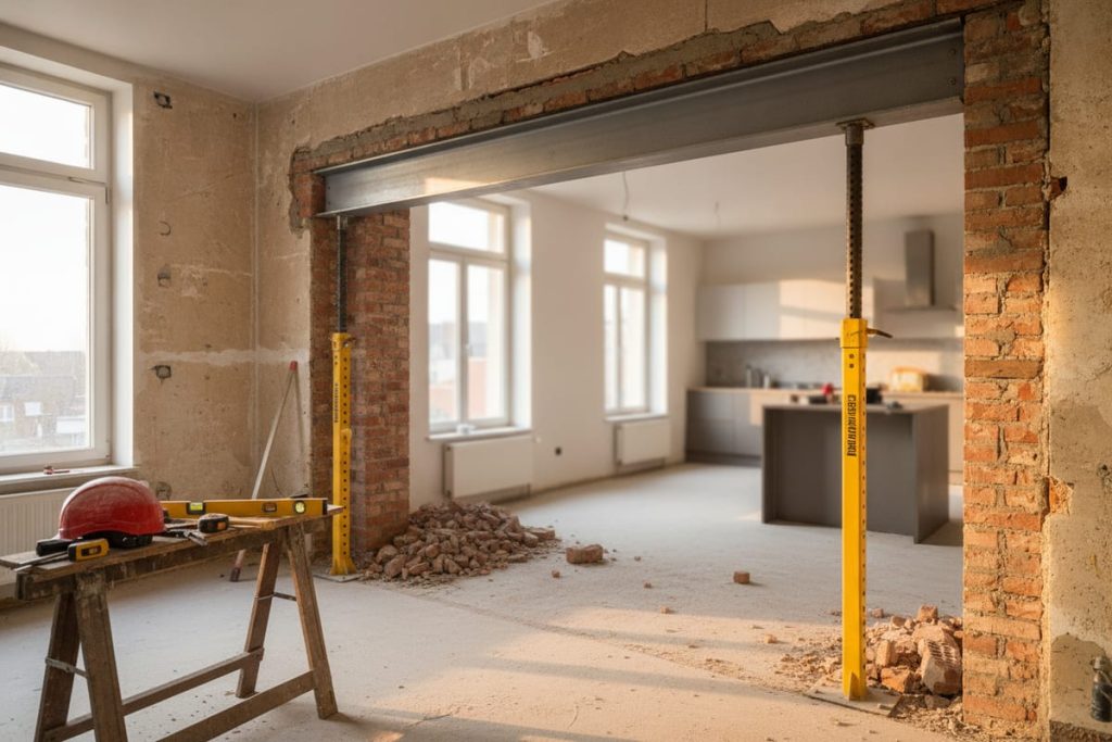 IPN Linteau : Guide Complet pour Ouvrir un Mur Porteur