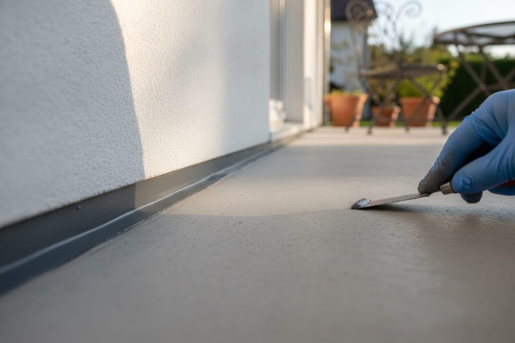 Joint de dilatation terrasse contre maison : conseils d'expert