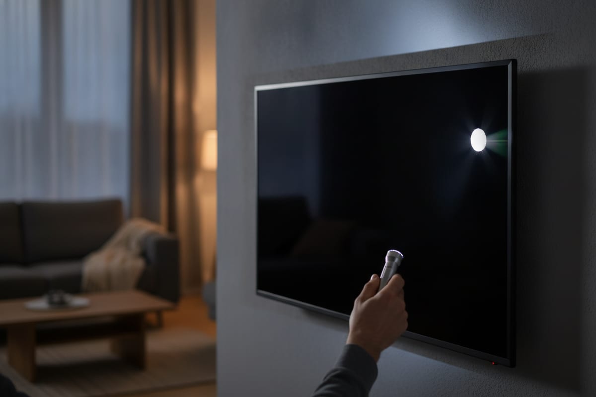Tache lumineuse sur écran TV Samsung : Comment réparer ?